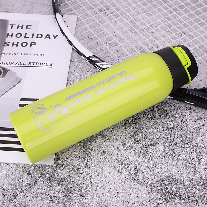 Stainless Steel Insulated Sports Cup with Straw and Strap
