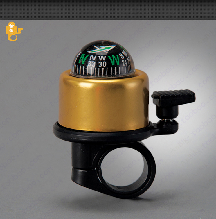 Colorful Bicycle Compass Bell - Mountain Bike Accessory